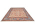 9x12 Gray Blue Aryana Afghan Hand Knotted Veg Dye Wool Area Rug